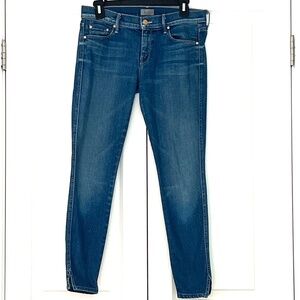 Mother Jeans The Vamp Spiked Heels to Tractor Wheels Skinny Ankle Size 28